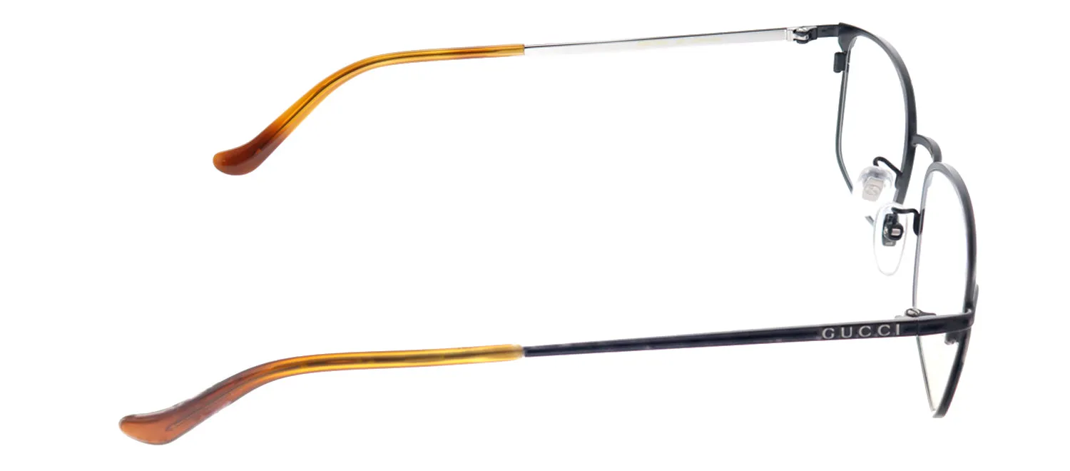 Gucci GG 0579OK 001 Rectangle Metal Black Eyeglasses with Demo Lens sold by Gaffos product image thumbnail 3