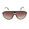 Carrera CA 1034/S 807_HA Aviator Plastic Black Sunglasses with Brown Gradient Lens sold by Gaffos