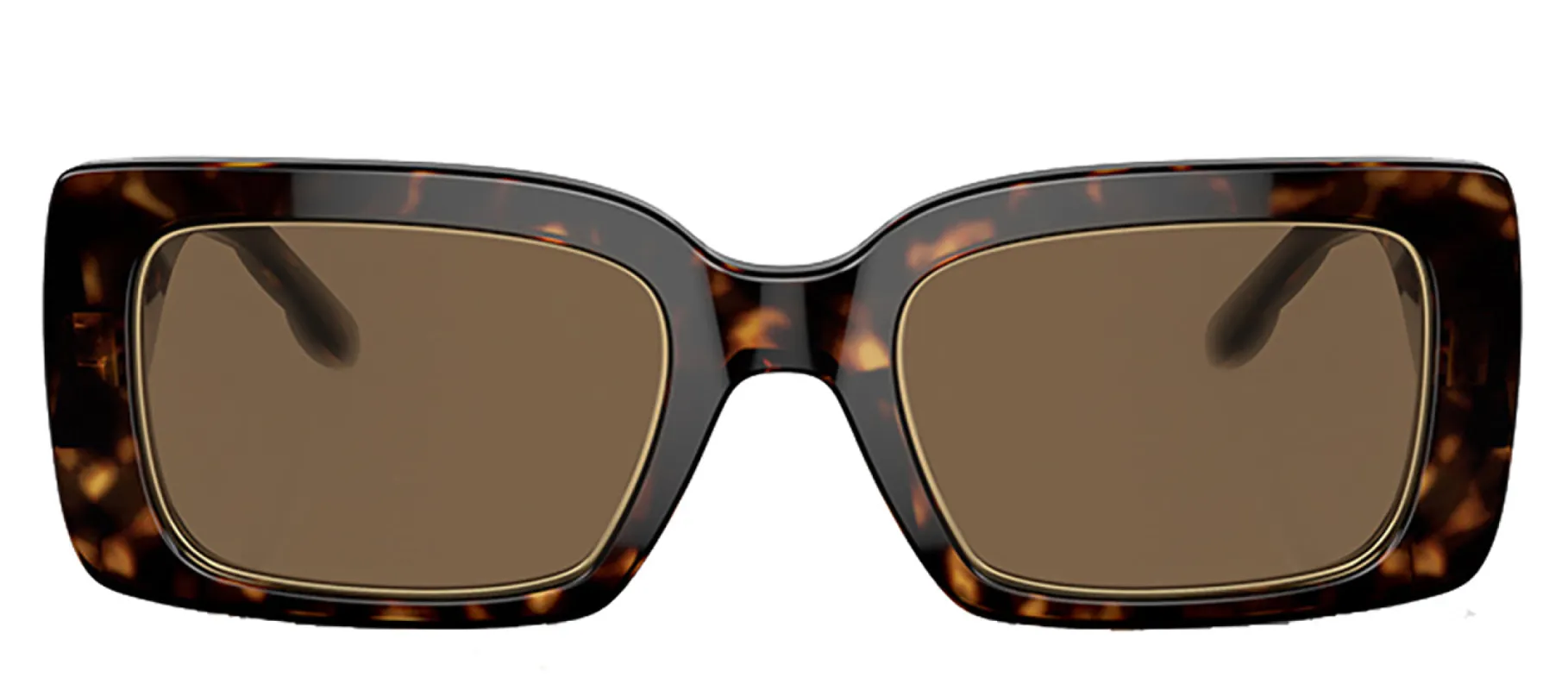 Tory Burch TY 7188U 172873 Rectangle Plastic Brown Sunglasses with Dark Brown Lens sold by Gaffos