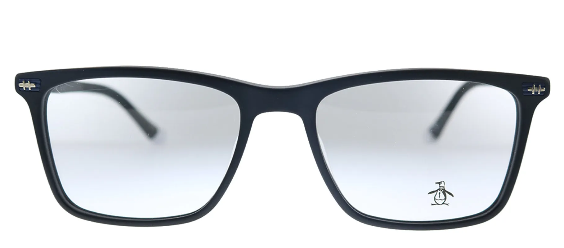 Original Penguin PE Drexler BK Square Plastic Black Eyeglasses with Demo Lens sold by Gaffos