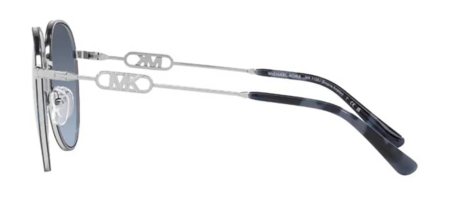 Michael Kors MK 1128J 10158F Aviator Metal Blue Sunglasses with Blue Gradient Lens sold by Gaffos product image thumbnail 3