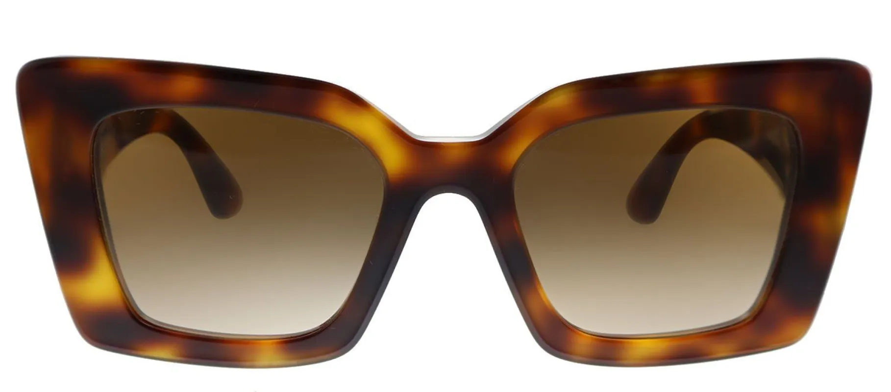 Burberry Daisy BE 4344 331613 Square Plastic Havana Sunglasses with Brown Gradient Lens sold by Gaffos