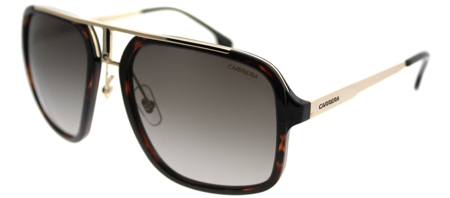 Carrera CA Carrera1004 2IK Aviator Plastic Tortoise/ Havana Sunglasses with Brown Gradient Lens sold by Gaffos product image thumbnail 2