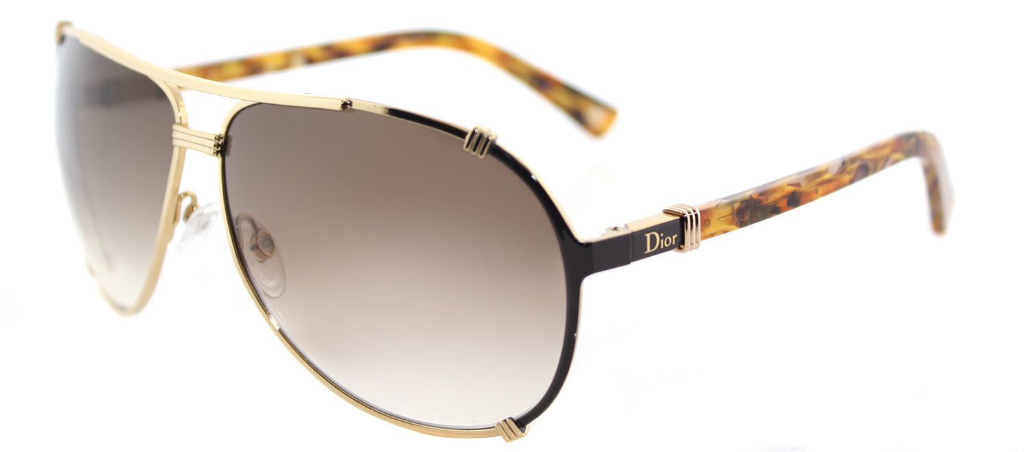 Dior CD Chicago2 UPX JS Aviator Metal Gold Sunglasses with Brown Gradient Lens sold by Gaffos product image thumbnail 2