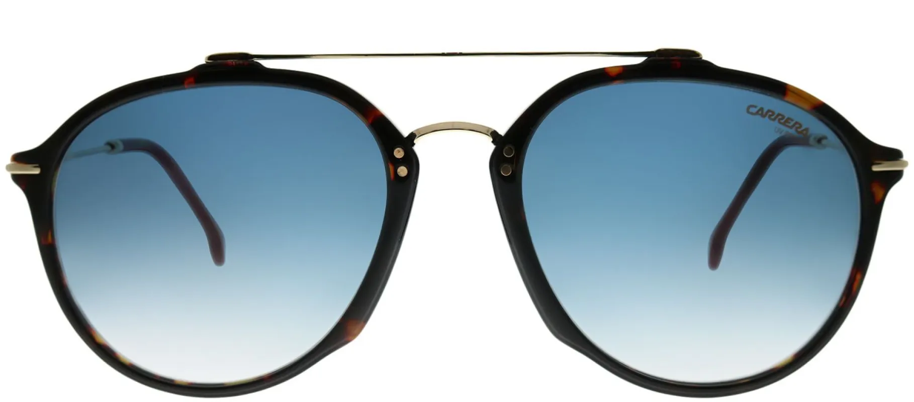 Carrera CA Carrera171 O63 08 Aviator Plastic Tortoise/ Havana Sunglasses with Blue Gradient Lens sold by Gaffos