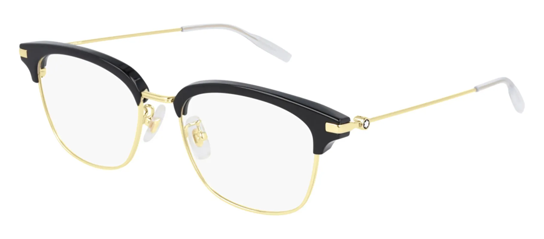 Montblanc MB 0141OK 002 Square Metal Gold Eyeglasses with Demo Lens sold by Gaffos