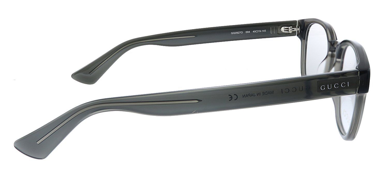 Gucci GG 0927O 004 Rectangle Acetate Grey Eyeglasses with Demo Lens sold by Gaffos product image thumbnail 3