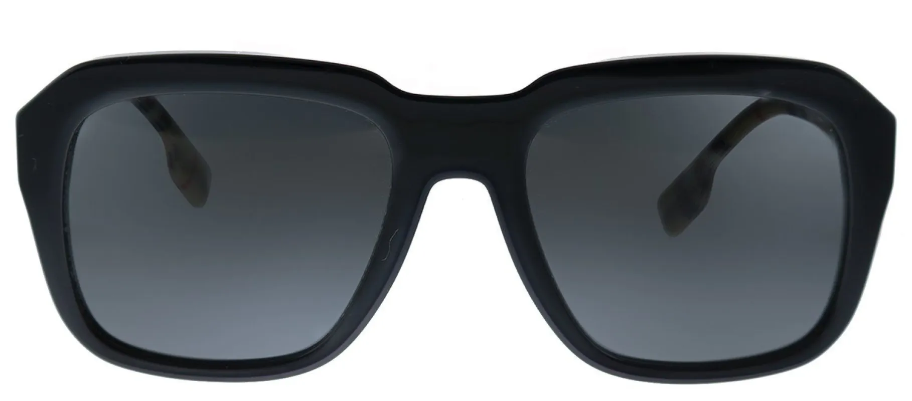 Burberry Astley BE 4350 395287 Square Plastic Black Sunglasses with Grey Lens sold by Gaffos