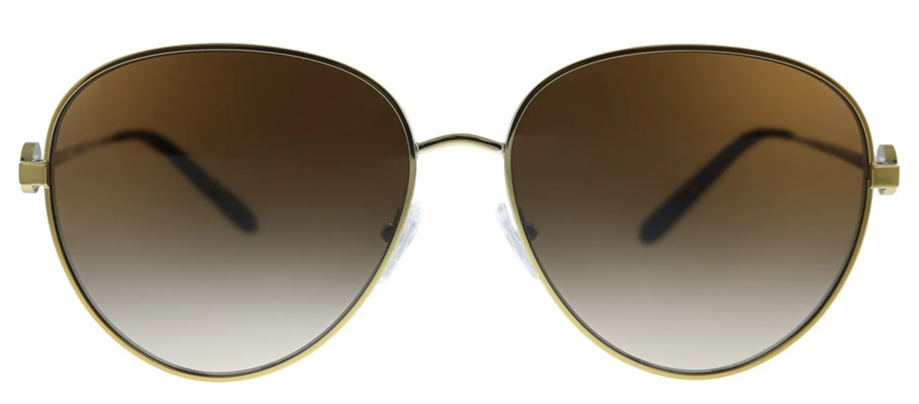 Tory Burch TY 6082 327913 Aviator Metal Gold Sunglasses with Brown Gradient Lens sold by Gaffos