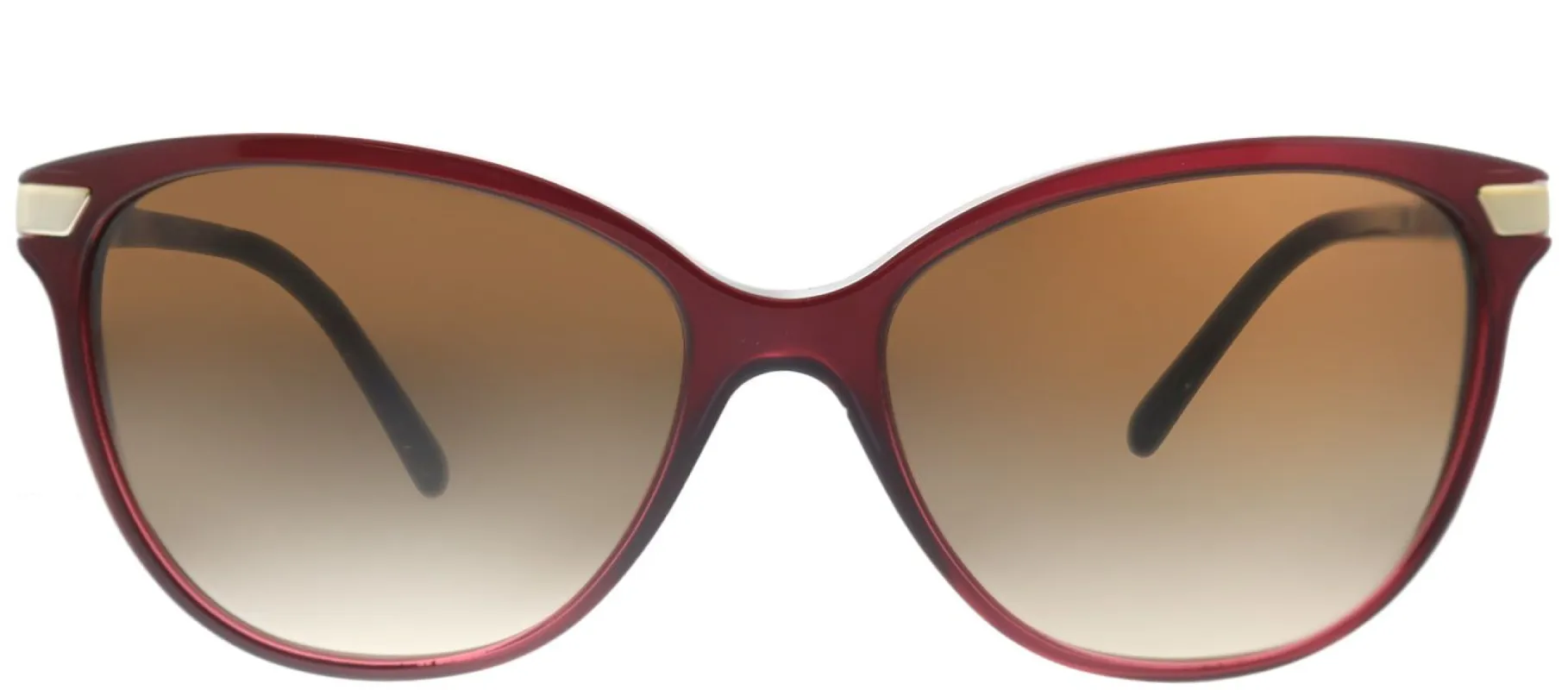 Burberry BE 4216 301413 Cat-Eye Plastic Burgundy/ Red Sunglasses with Brown Gradient Lens sold by Gaffos