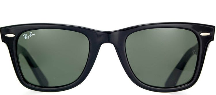 Ray-Ban RB 2140 901 Original Wayfarer Plastic Black Sunglasses with Grey Lens sold by Gaffos