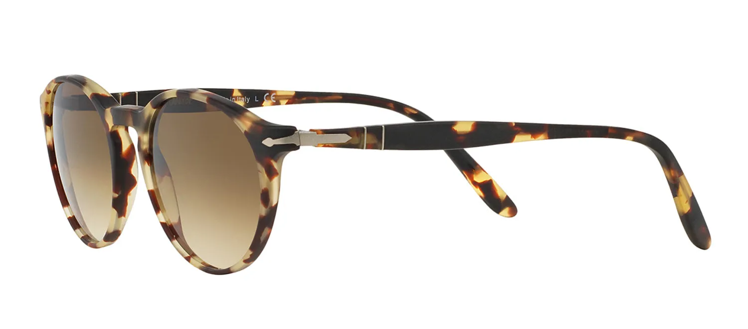 Persol PO 3092SM 900551 Round Plastic Tortoise/ Havana Sunglasses with Brown Gradient Lens sold by Gaffos product image thumbnail 3