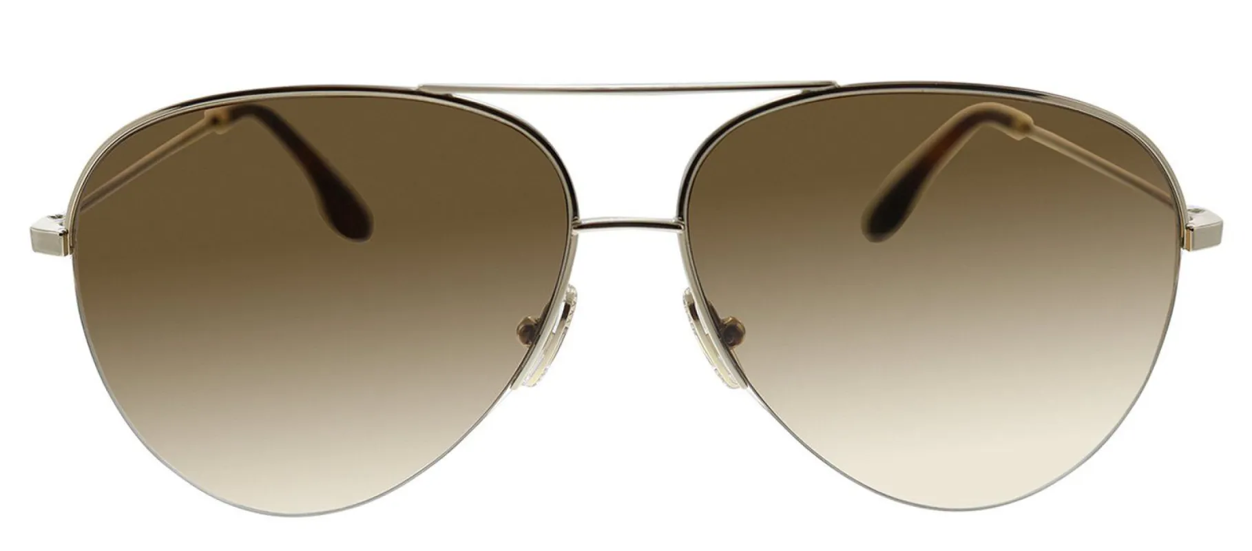 Victoria Beckham VB 90S 702 Pilot Metal Gold Sunglasses with Brown Lens sold by Gaffos