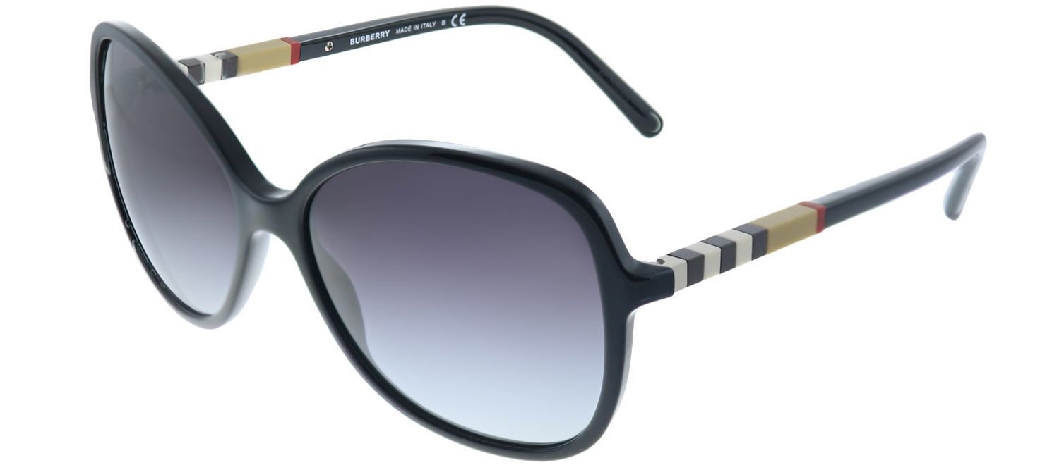 Burberry BE 4197 30018G Square Plastic Black Sunglasses with Grey Gradient Lens sold by Gaffos product image thumbnail 2
