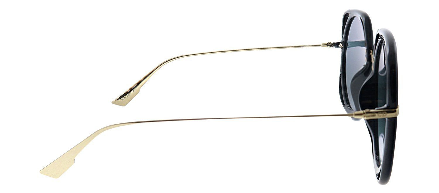 Dior CD Direction 2M2 1I Oval Plastic Black Sunglasses with Grey Lens sold by Gaffos product image thumbnail 3