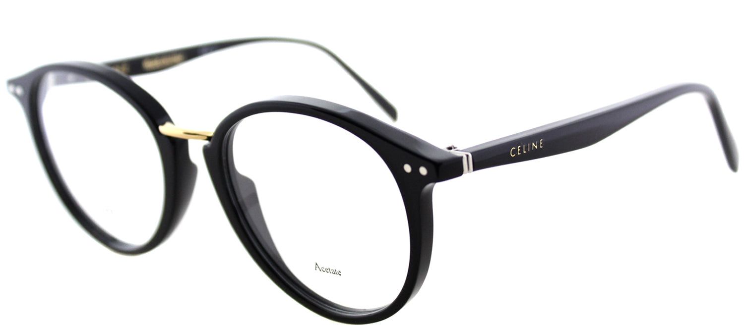 Celine CL 41406 807 Round Plastic Black Eyeglasses with Demo Lens sold by Gaffos product image thumbnail 2