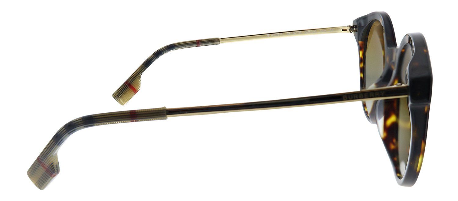 Burberry BE 4296F 3816T5 Round Plastic Havana Sunglasses with Brown Polarized Lens sold by Gaffos product image thumbnail 3