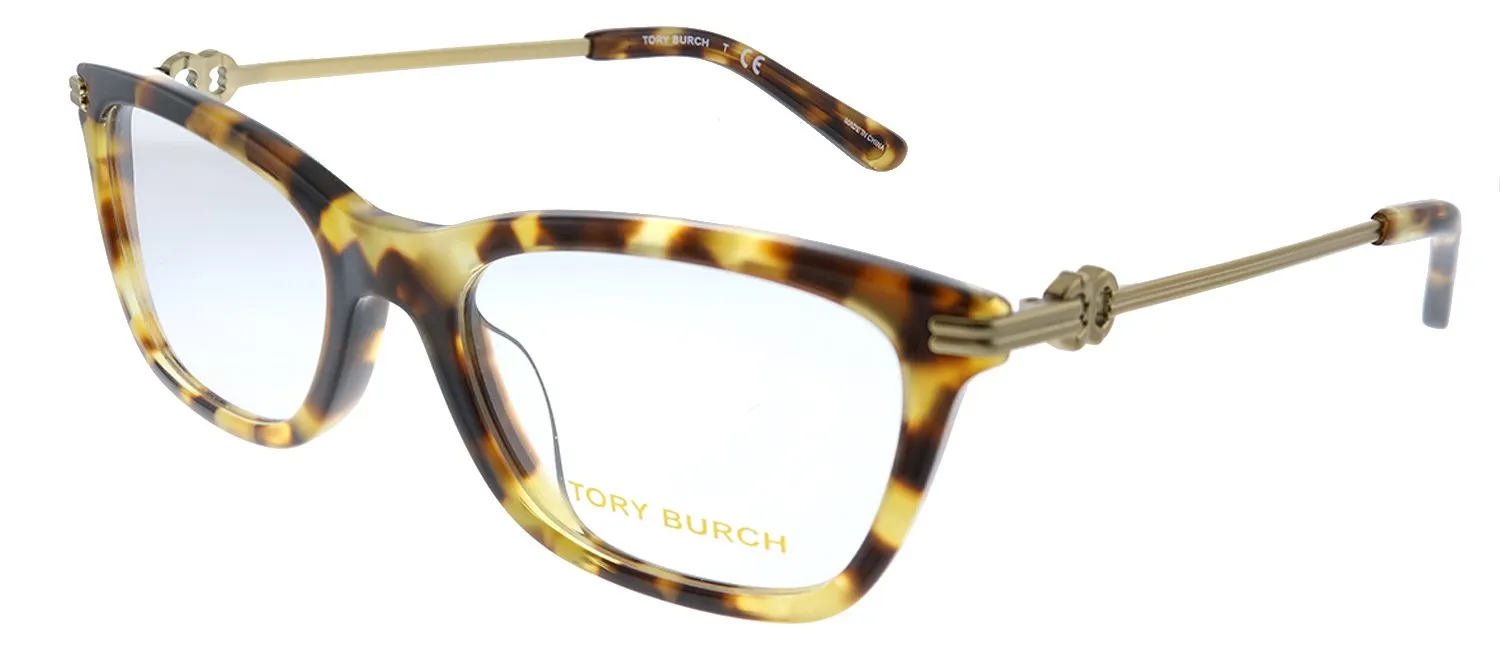 Tory Burch TY 2117U 1150 Square Plastic Vintage Tortoise Eyeglasses with Demo Lens sold by Gaffos product image thumbnail 2