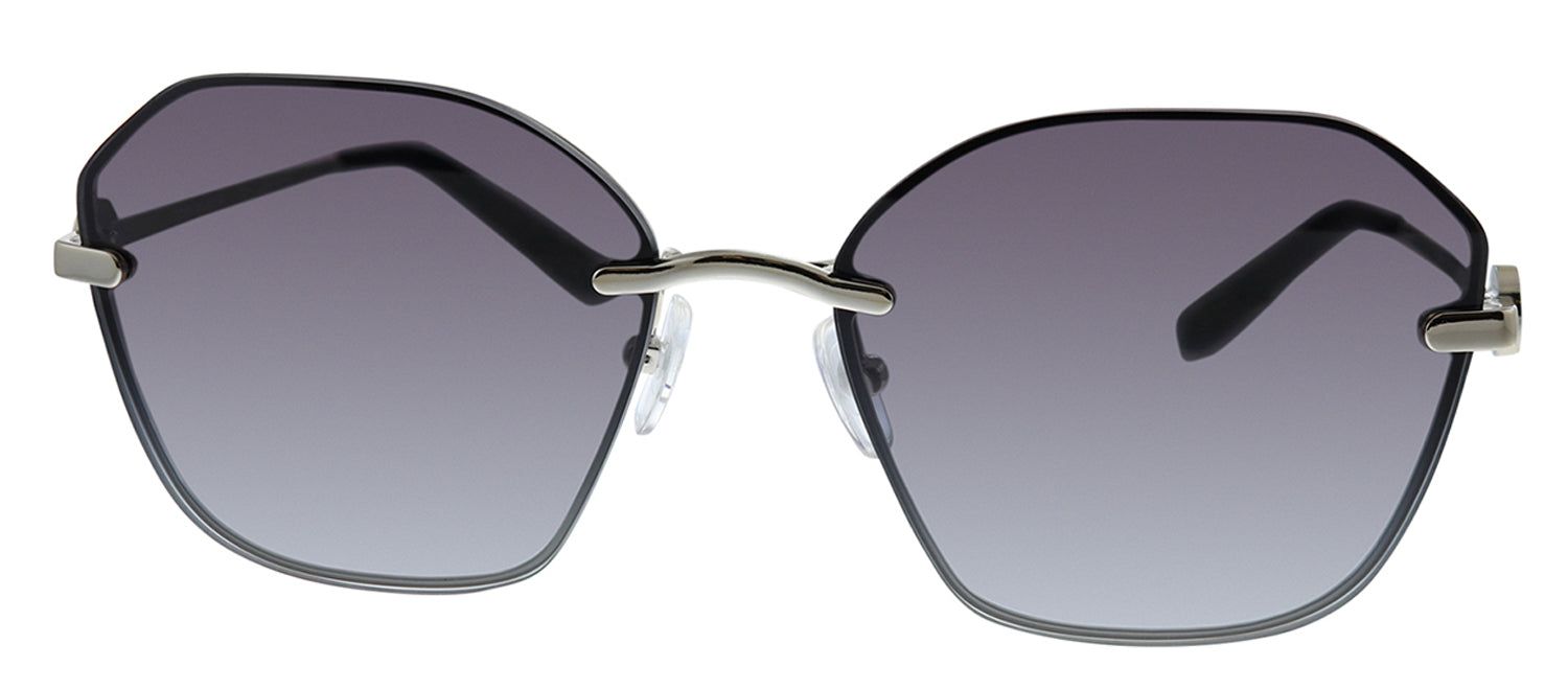 Tory Burch TY 6081 31618G Geometric Metal Black Sunglasses with Grey Gradient Lens sold by Gaffos product image thumbnail 2