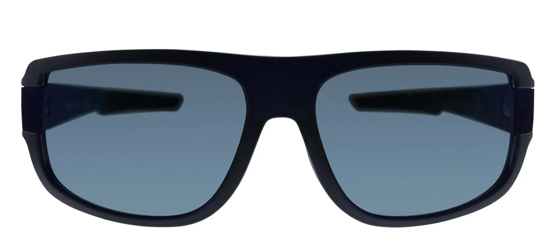 Prada Linea Rossa PS 03WS UR701G Rectangle Plastic Grey Sunglasses with Blue Mirror Lens sold by Gaffos