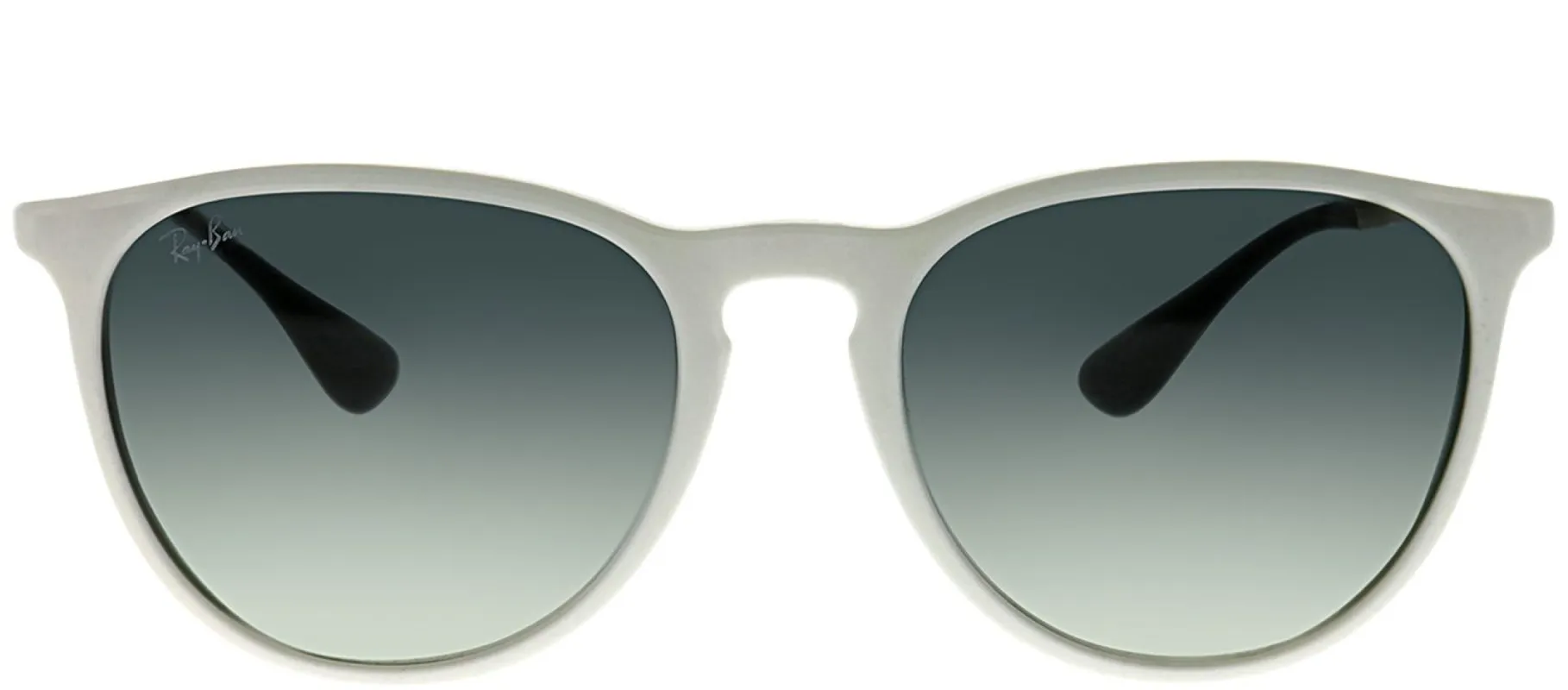Ray-Ban RB 4171 631411 Oval Plastic Ivory/ White Sunglasses with Dark Grey Gradient Lens sold by Gaffos