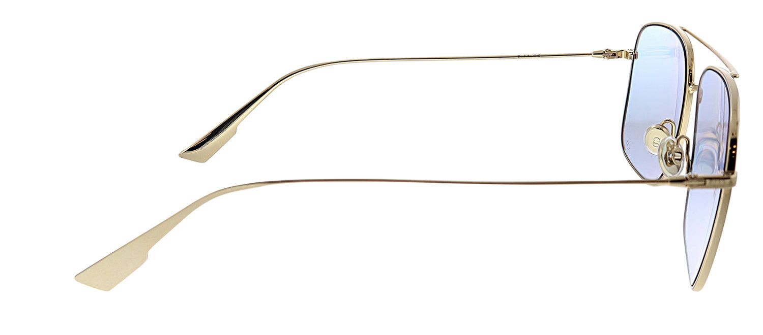Dior CD Stellaireo3/S 000 TE Rectangle Metal Gold Sunglasses with Purple Gradient Lens sold by Gaffos product image thumbnail 3