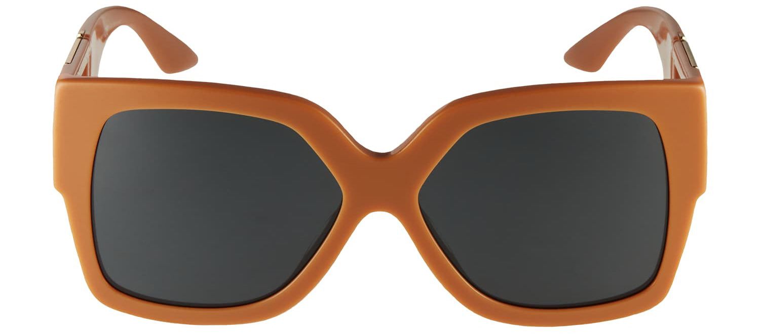 Versace VE 4402 534987 Square Plastic Brown Sunglasses with Gray Anti-Reflective Lens sold by Gaffos product image thumbnail 2