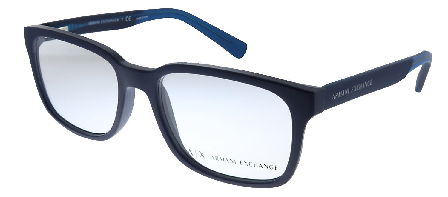Armani Exchange AX 3029 8183 Square Plastic Black Eyeglasses with Demo Lens sold by Gaffos product image thumbnail 2