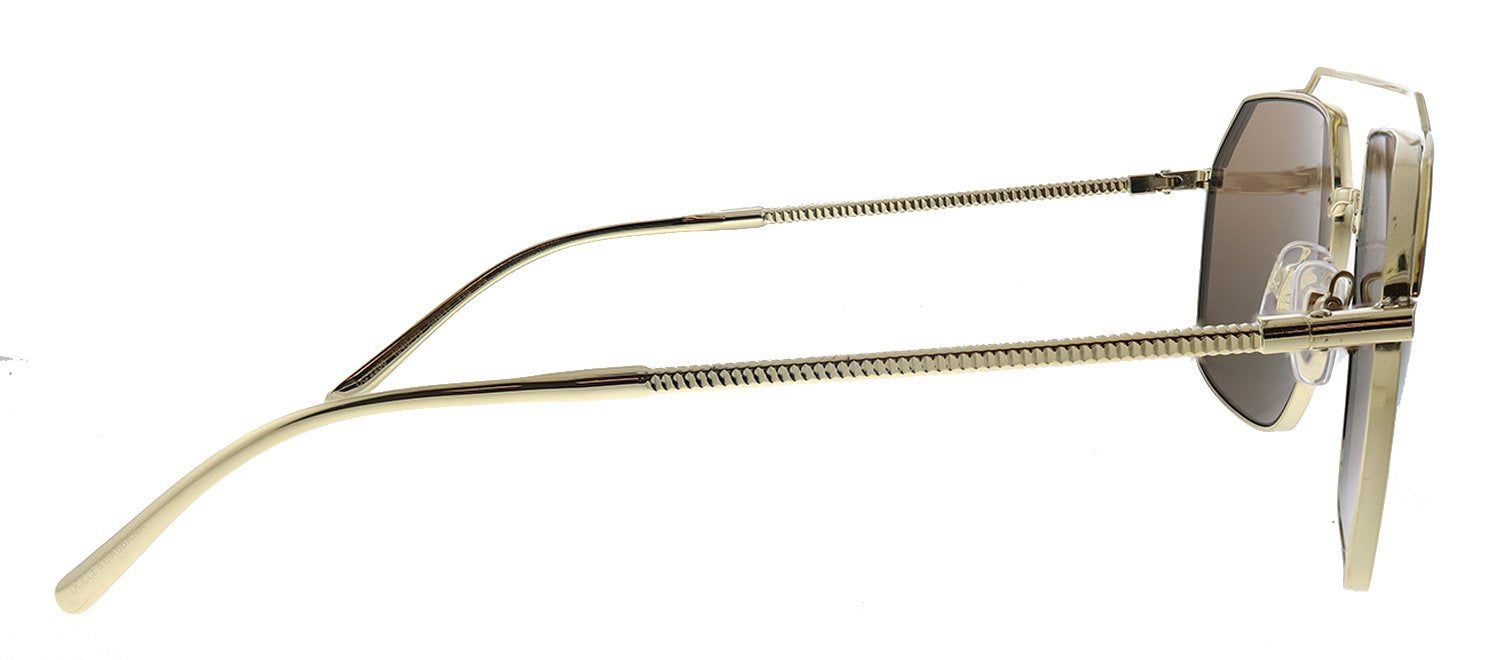 Dolce & Gabbana DG 2250 134373 Square Metal Havana Sunglasses with Brown Lens sold by Gaffos product image thumbnail 3