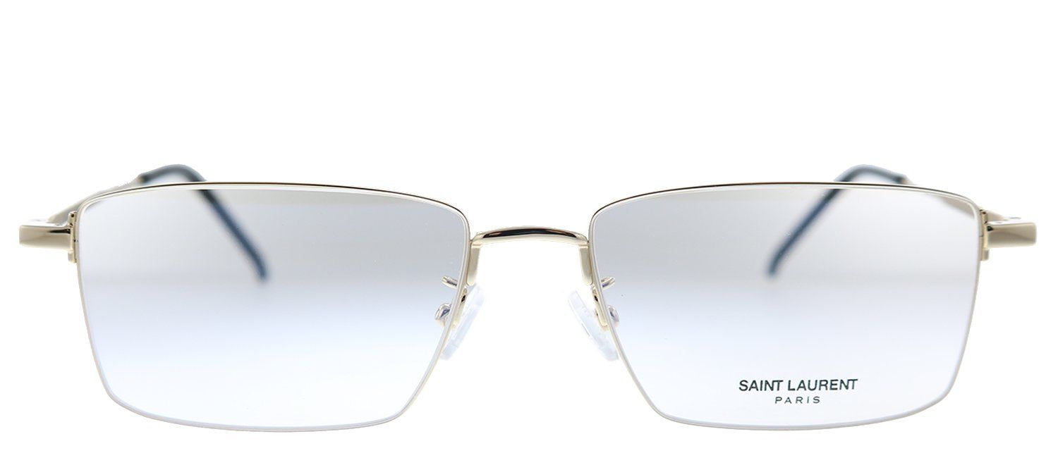 Saint Laurent SL 413 WIRE 003 Rectangle Metal Gold Eyeglasses with Demo Lens sold by Gaffos