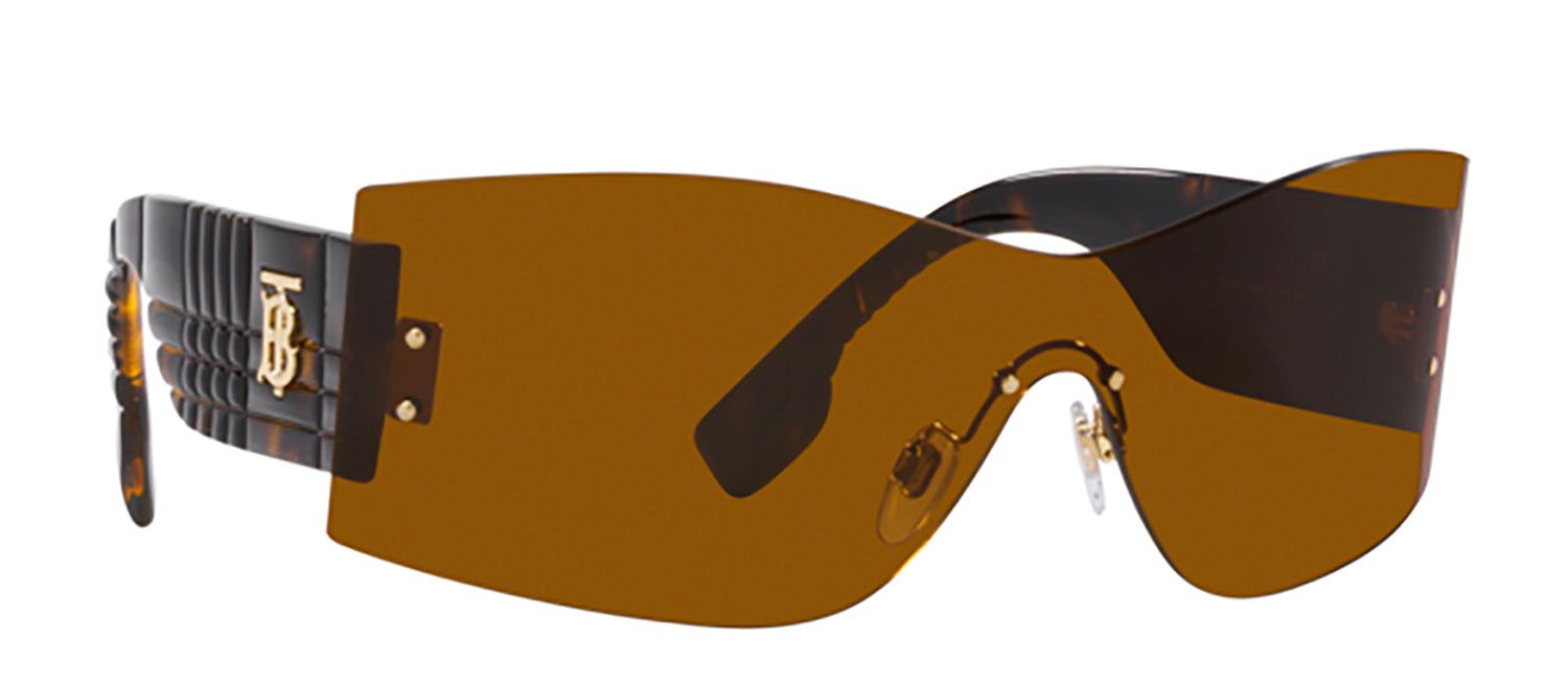 Burberry BE 3137 110963 Rimless Plastic Havana Sunglasses with Brown Lens sold by Gaffos product image thumbnail 2