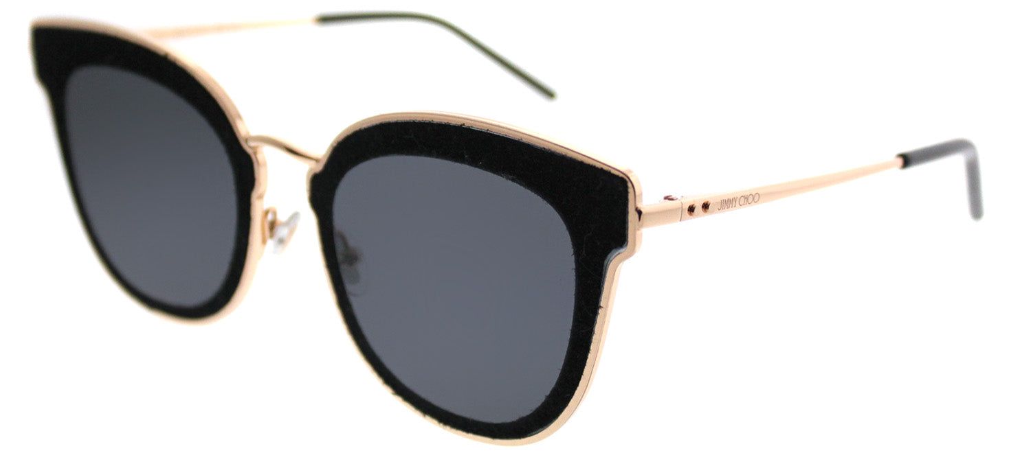 Jimmy Choo JC Nile RHL 2K Cat-Eye Metal Black Sunglasses with Grey Lens sold by Gaffos product image thumbnail 2