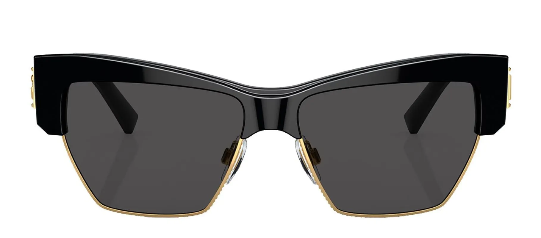Dolce & Gabbana DG 4415 501/87 Cat-Eye Plastic Black Sunglasses with Grey Lens sold by Gaffos