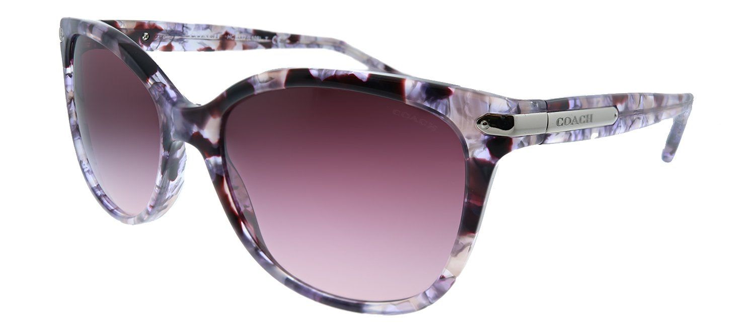 Coach HC 8132 55488H Cat-Eye Plastic Tortoise Sunglasses with Purple Gradient Lens sold by Gaffos product image thumbnail 2