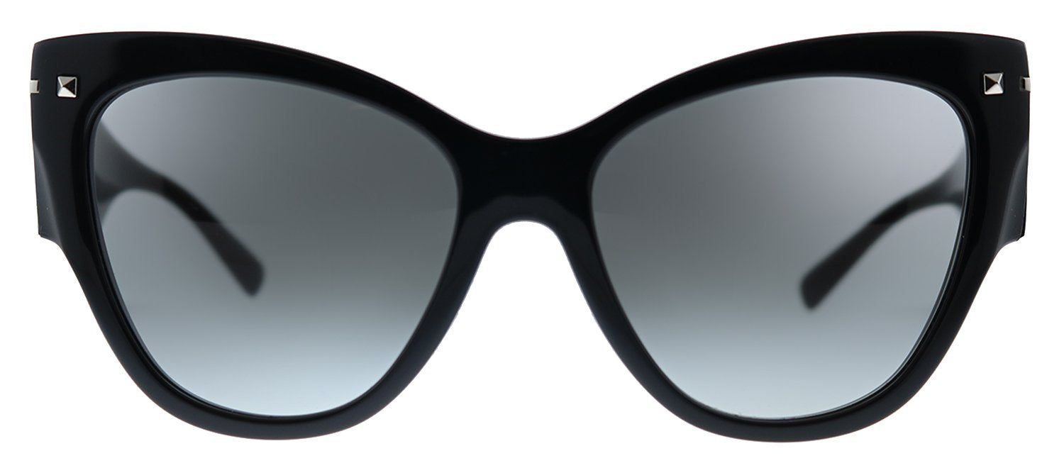 Valentino VA 4028 500111 Cat-Eye Plastic Black Sunglasses with Grey Gradient Lens sold by Gaffos