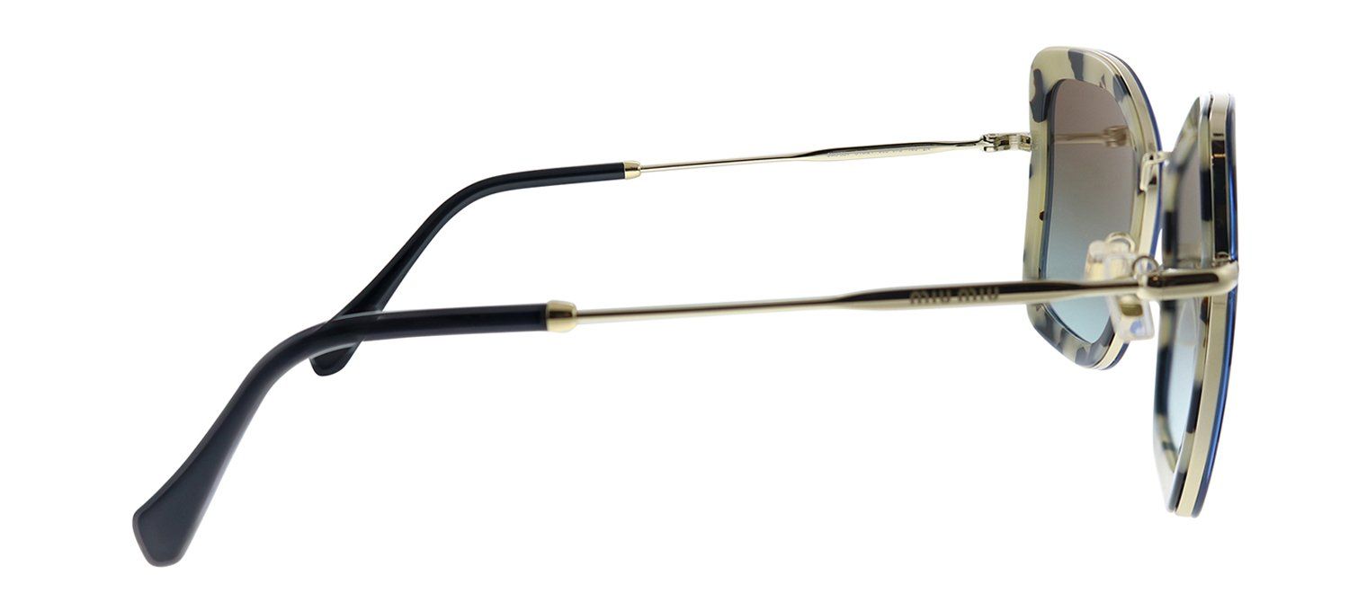 Miu Miu MU 55VS 08D07B Butterfly Plastic Grey Sunglasses with Brown Gradient Lens sold by Gaffos product image thumbnail 3