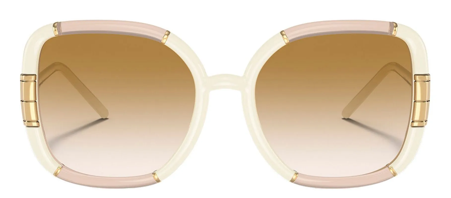 Tory Burch TY 9071U 189913 Square Plastic Beige Sunglasses with Brown Gradient Lens sold by Gaffos