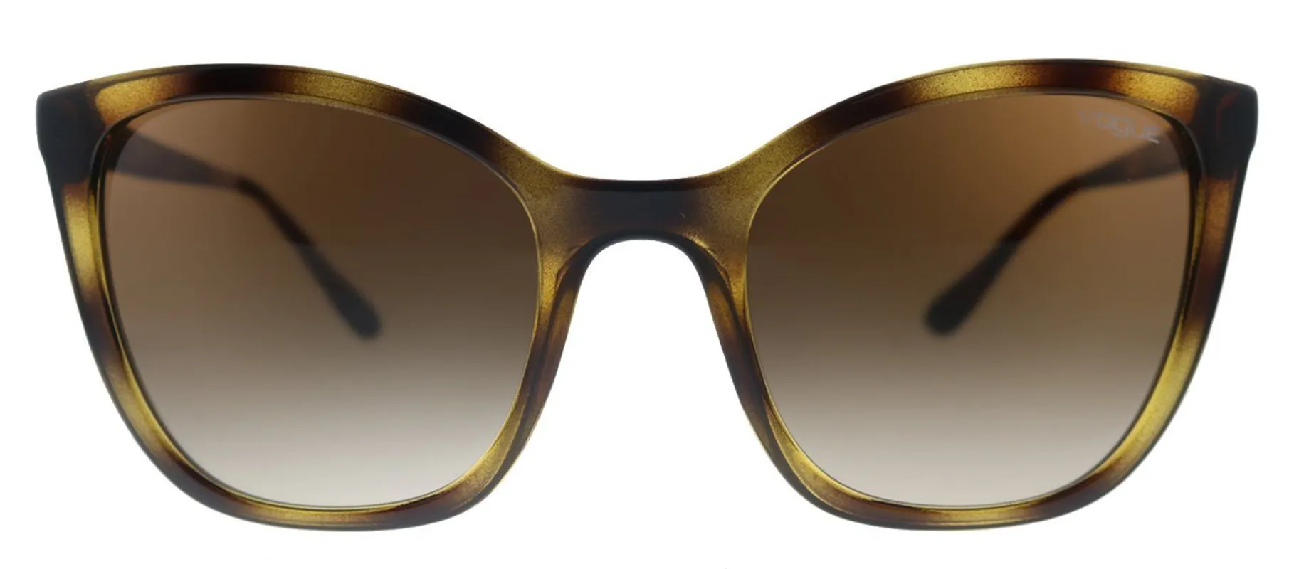 Vogue Eyewear VO 5243SB W65613 Butterfly Plastic Havana Sunglasses with Brown Gradient Lens sold by Gaffos