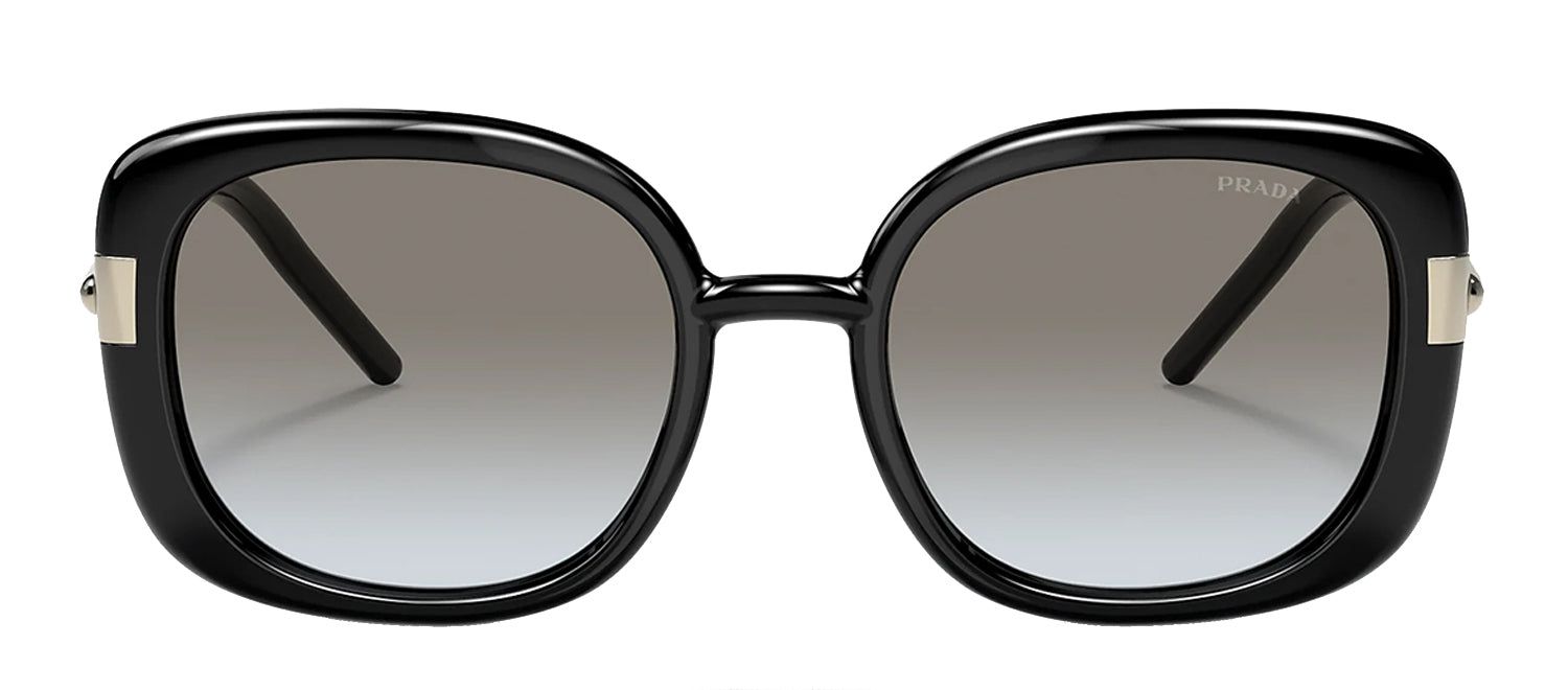 Prada PR 04WS 1AB0A7 Square Plastic Black Sunglasses with Gray Gradient Lens sold by Gaffos product image thumbnail 2