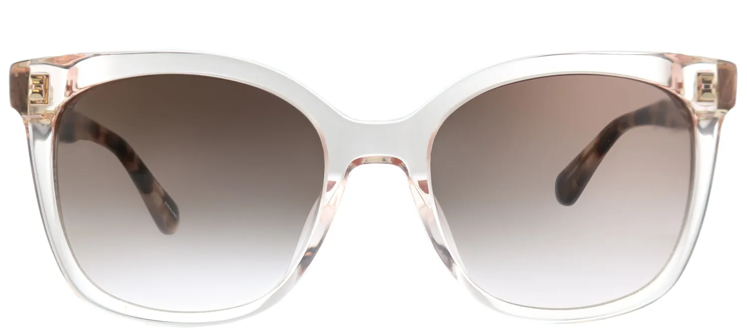 Kate Spade KS Kiya 733 Cat-Eye Plastic Pink Sunglasses with Brown Gradient Lens sold by Gaffos