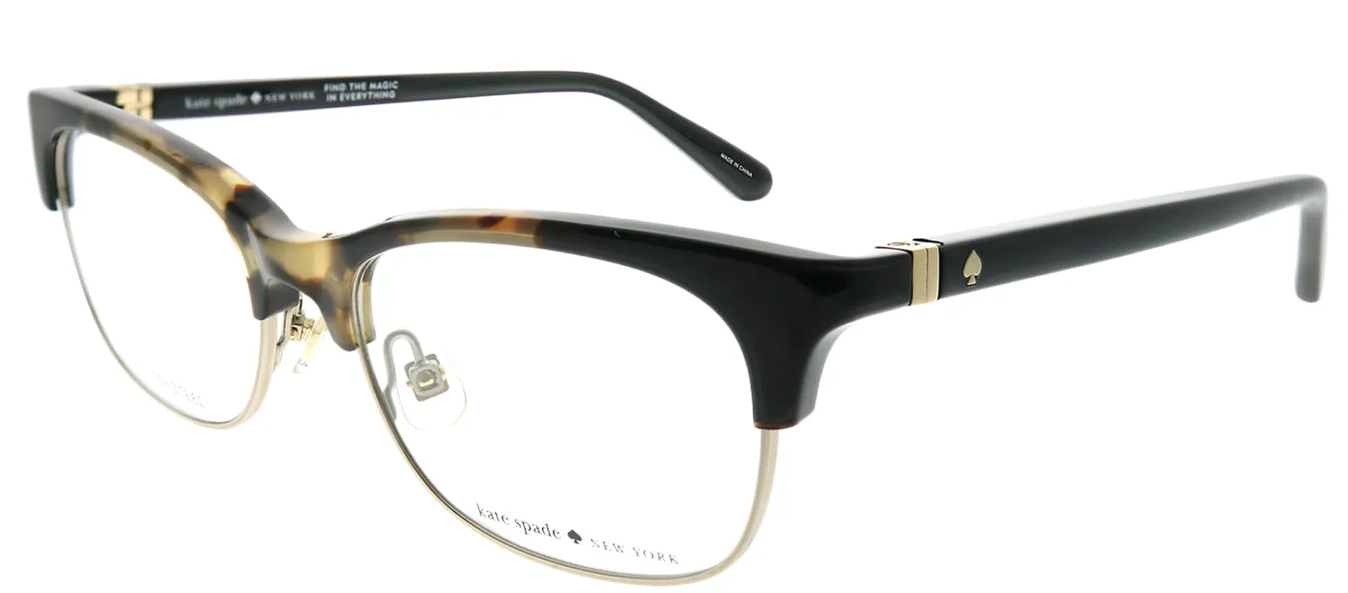 Kate Spade KS Adali 086 Rectangle Plastic Tortoise/ Havana Eyeglasses with Demo Lens sold by Gaffos product image thumbnail 2