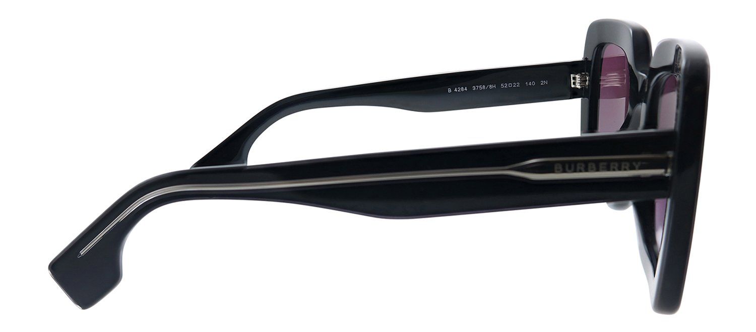 Burberry BE 4284 37588H Square Plastic Black Sunglasses with Purple Gradient Lens sold by Gaffos product image thumbnail 3