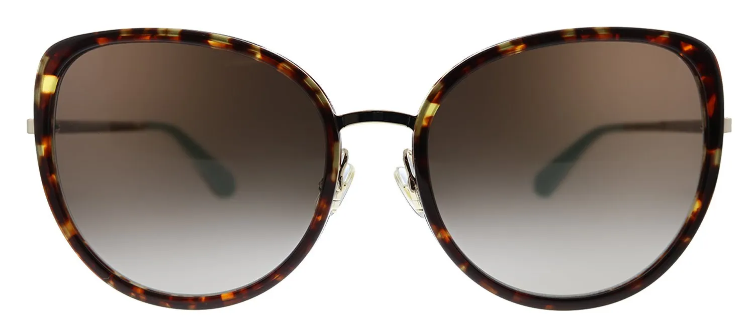 Kate Spade KS JENSEN/G/S 086 HA Butterfly Plastic Havana Sunglasses with Brown Gradient Lens sold by Gaffos