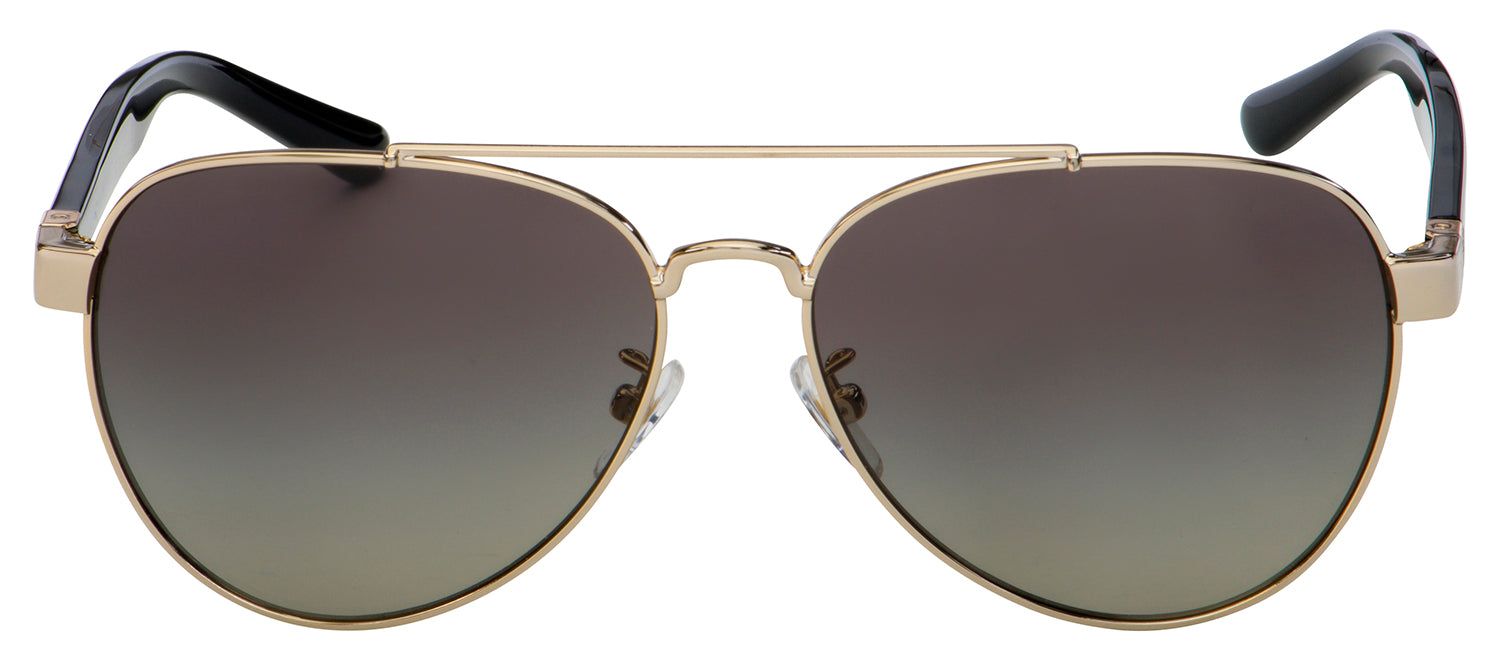 Tory Burch TY 6070 327111 Aviator Metal Gold Sunglasses with Grey Gradient Lens sold by Gaffos