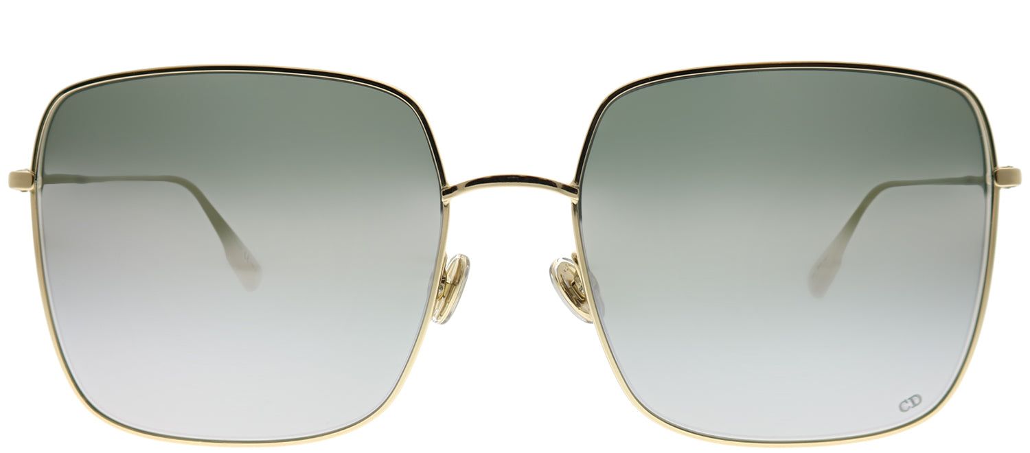 Dior CD Stellaire1 83I 0T Square Metal Gold Sunglasses with Silver Mirror Lens sold by Gaffos