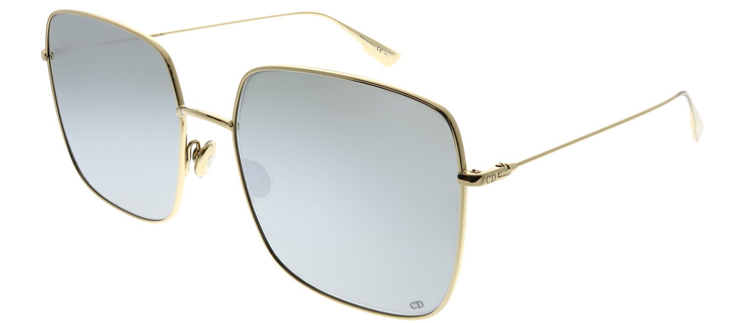 Dior CD Stellaire1 83I 0T Square Metal Gold Sunglasses with Silver Mirror Lens sold by Gaffos product image thumbnail 2