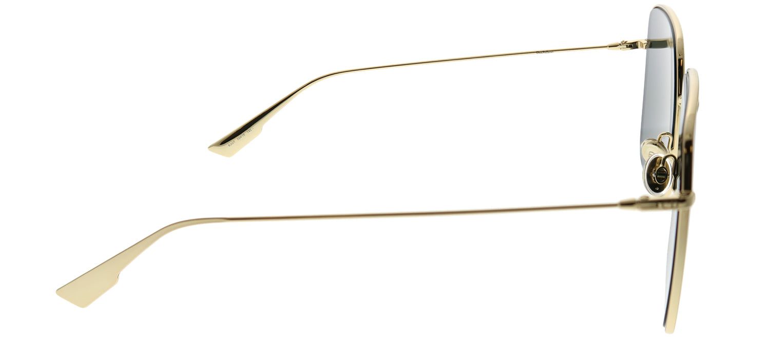 Dior CD Stellaire1 83I 0T Square Metal Gold Sunglasses with Silver Mirror Lens sold by Gaffos product image thumbnail 3