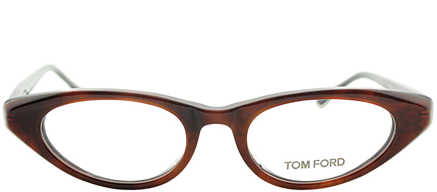 Tom Ford FT 5120 056 Cat-Eye Plastic Tortoise/ Havana Eyeglasses with Demo Lens sold by Gaffos