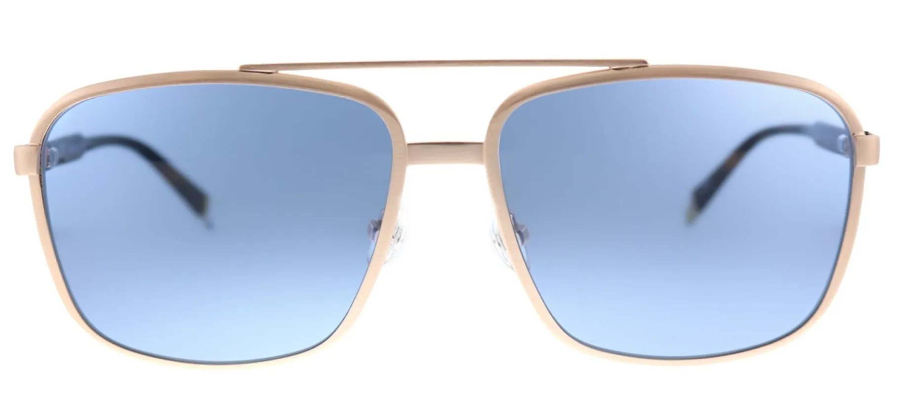 Original Penguin PE Earl2.0 RG Aviator Metal Gold Sunglasses with Blue Polarized Lens sold by Gaffos