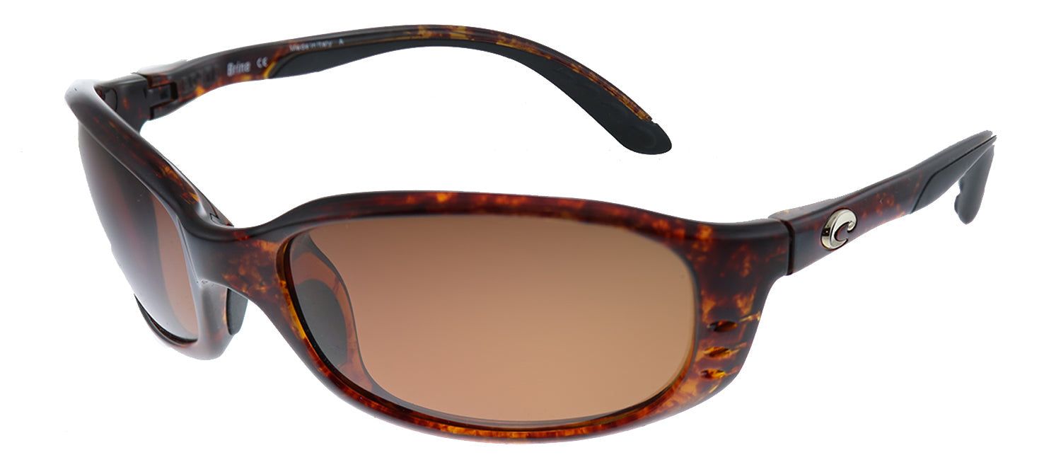 Costa Del Mar BRINE 9017 901701 Oval Plastic Tortoise Sunglasses with Brown Polarized Lens sold by Gaffos product image thumbnail 2